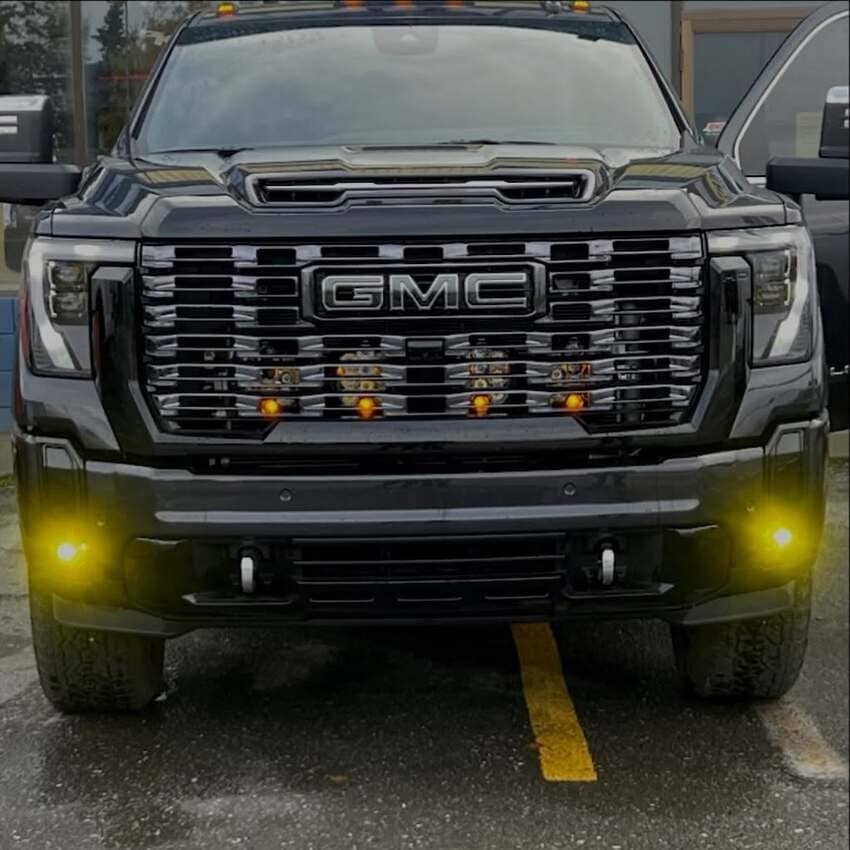 LED lighting installation at MGM Vehicle Services, Anchorage, AK